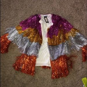Nasty Gal Tinsel Jacket